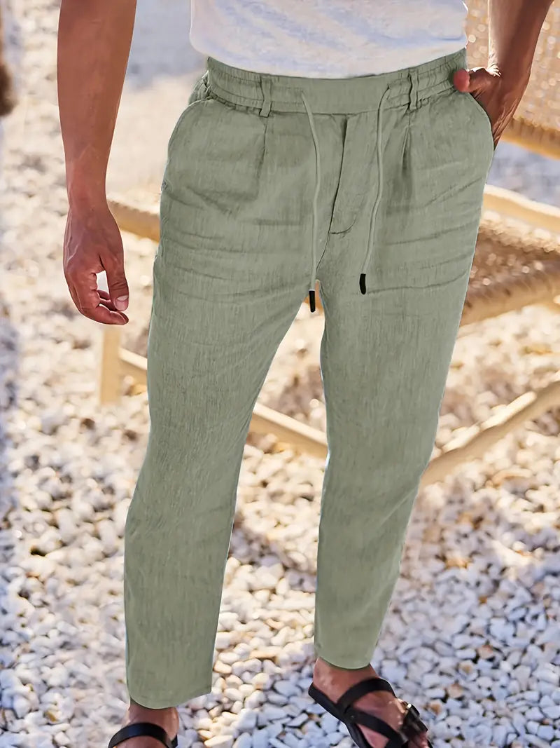 Relaxed Linen Summer Pants