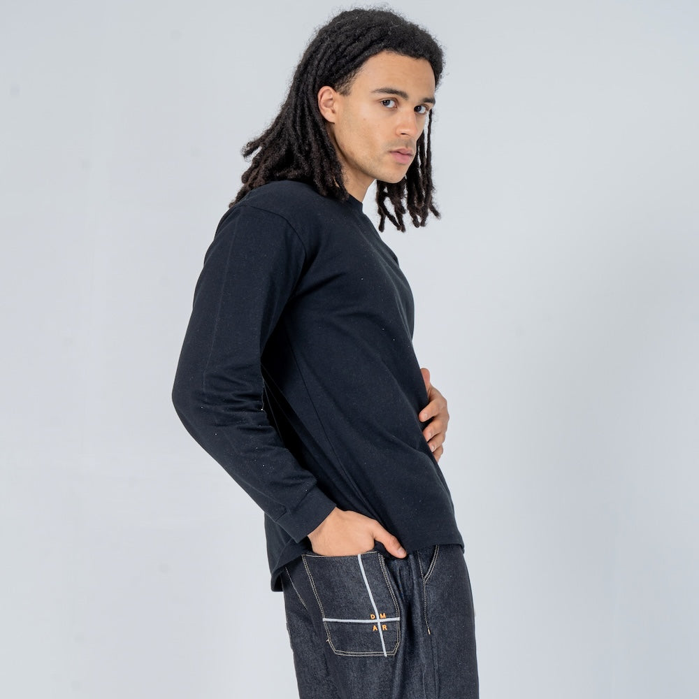 Minimalist Drawstring Denim Pants