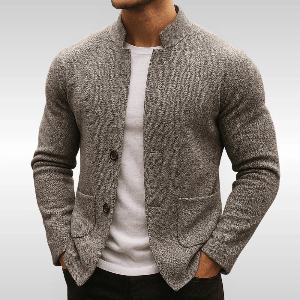 Effortless Structured Knit Vest