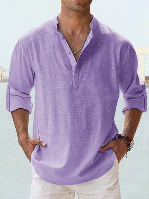 Classic Pure Linen Shirt