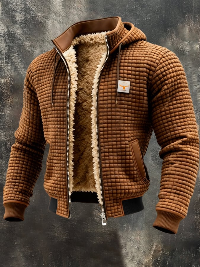 Quilted Fleece Winter Jacket