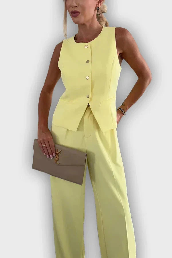 Refined Elegance Tailored Set