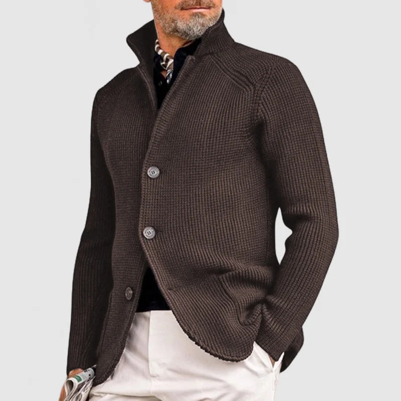 Modern High-Collar Jacket