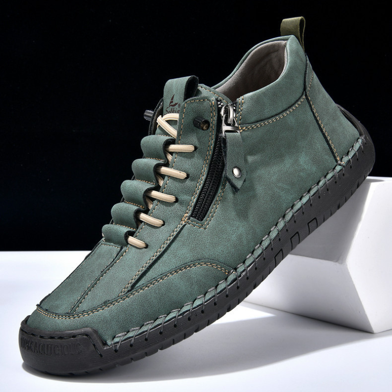 Nubuck Comfort Ankle Shoes