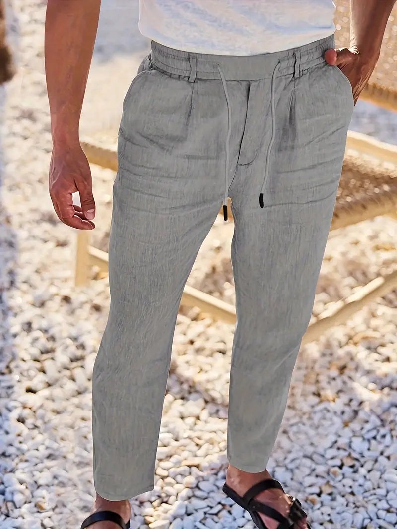 Relaxed Linen Summer Pants
