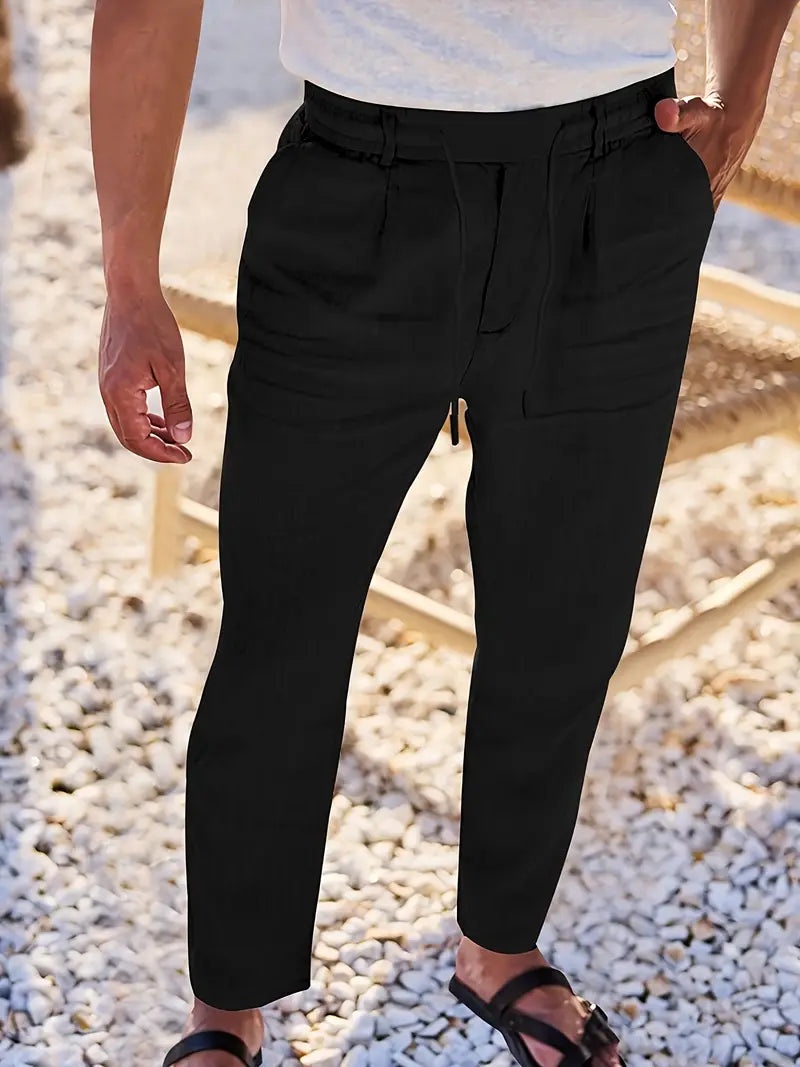 Relaxed Linen Summer Pants