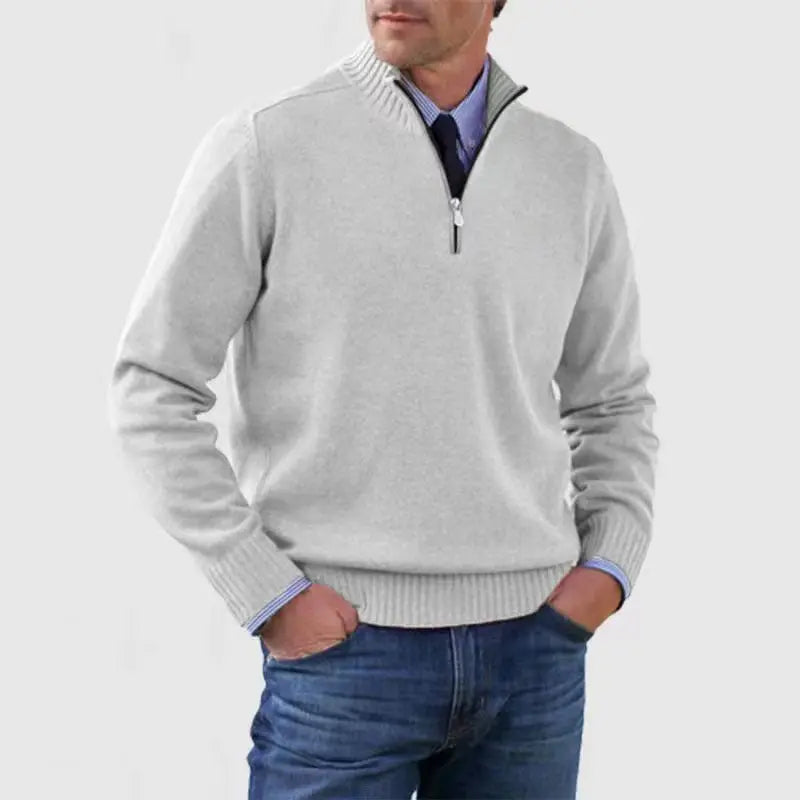 Timeless Zip-Up Knit