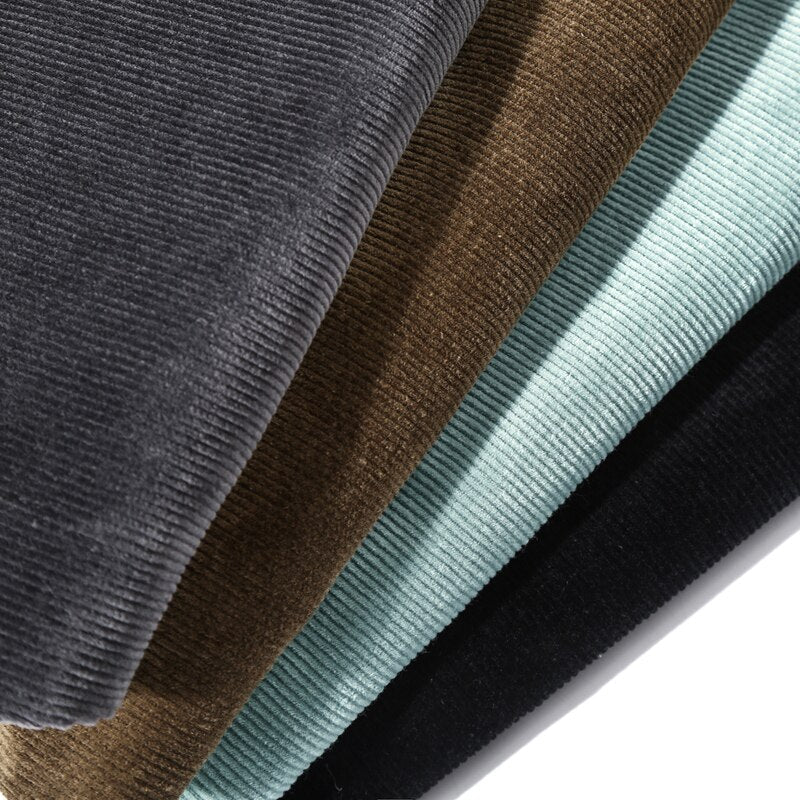 Medium Waist Corduroy