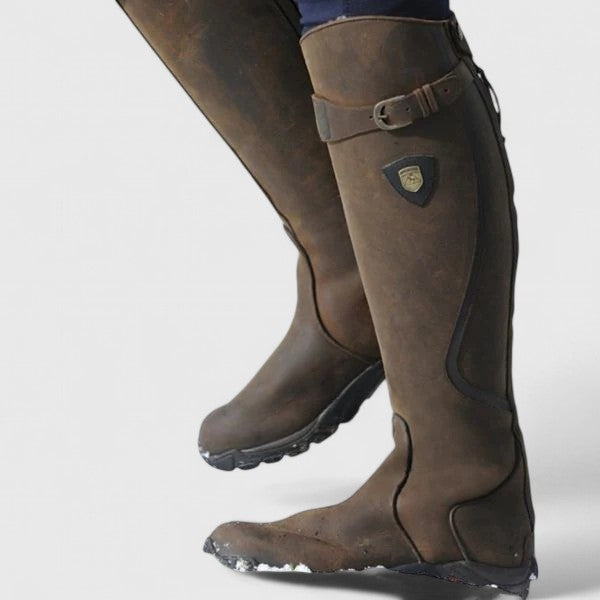 Classic Buckle Comfort Riding Boots