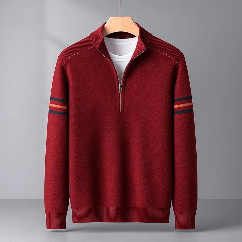Premium Half-Zip Sweater Ease