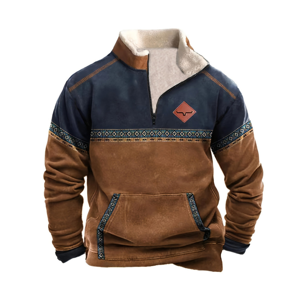 Modern Print Long Sleeve
