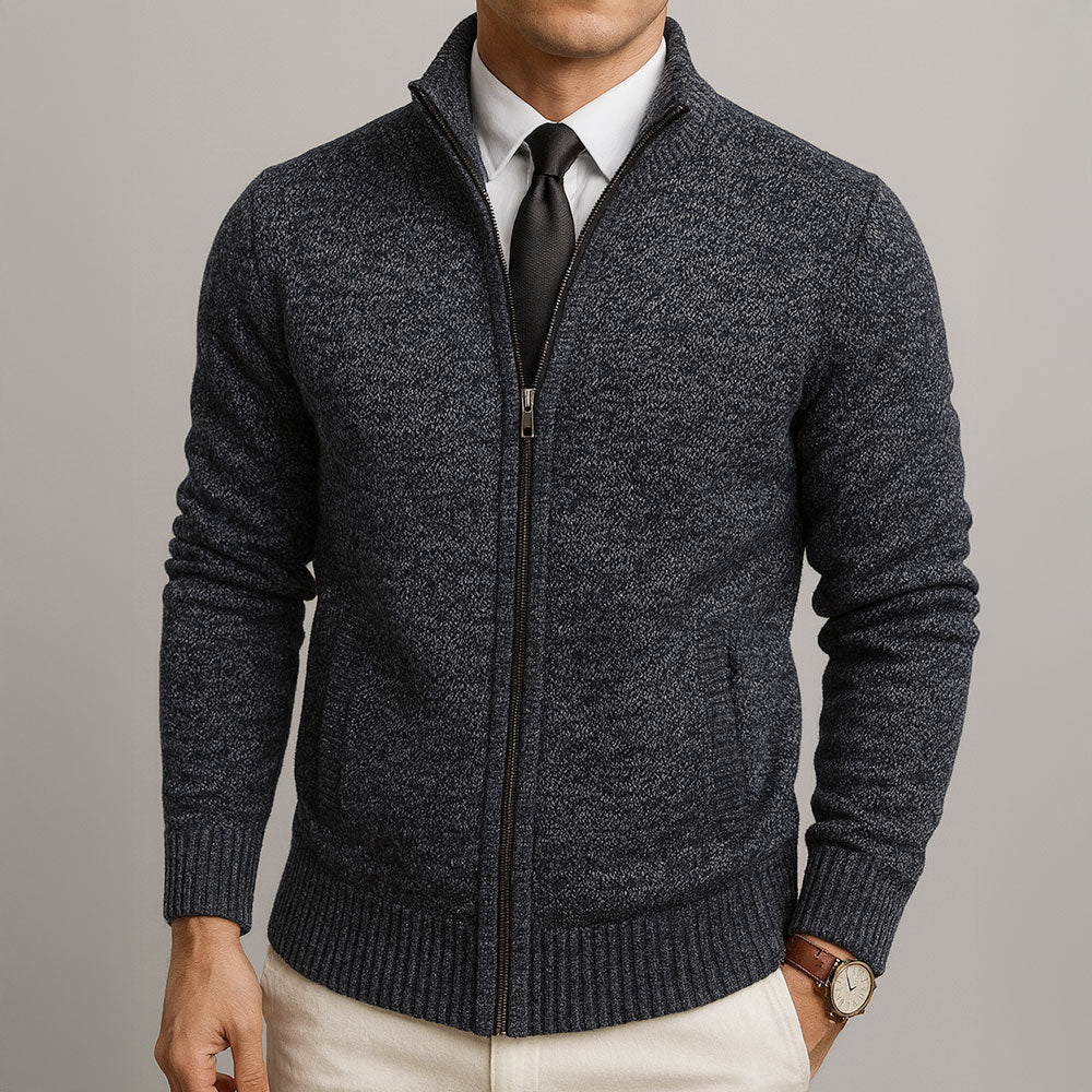 Classic Tailored Knit Cardigan