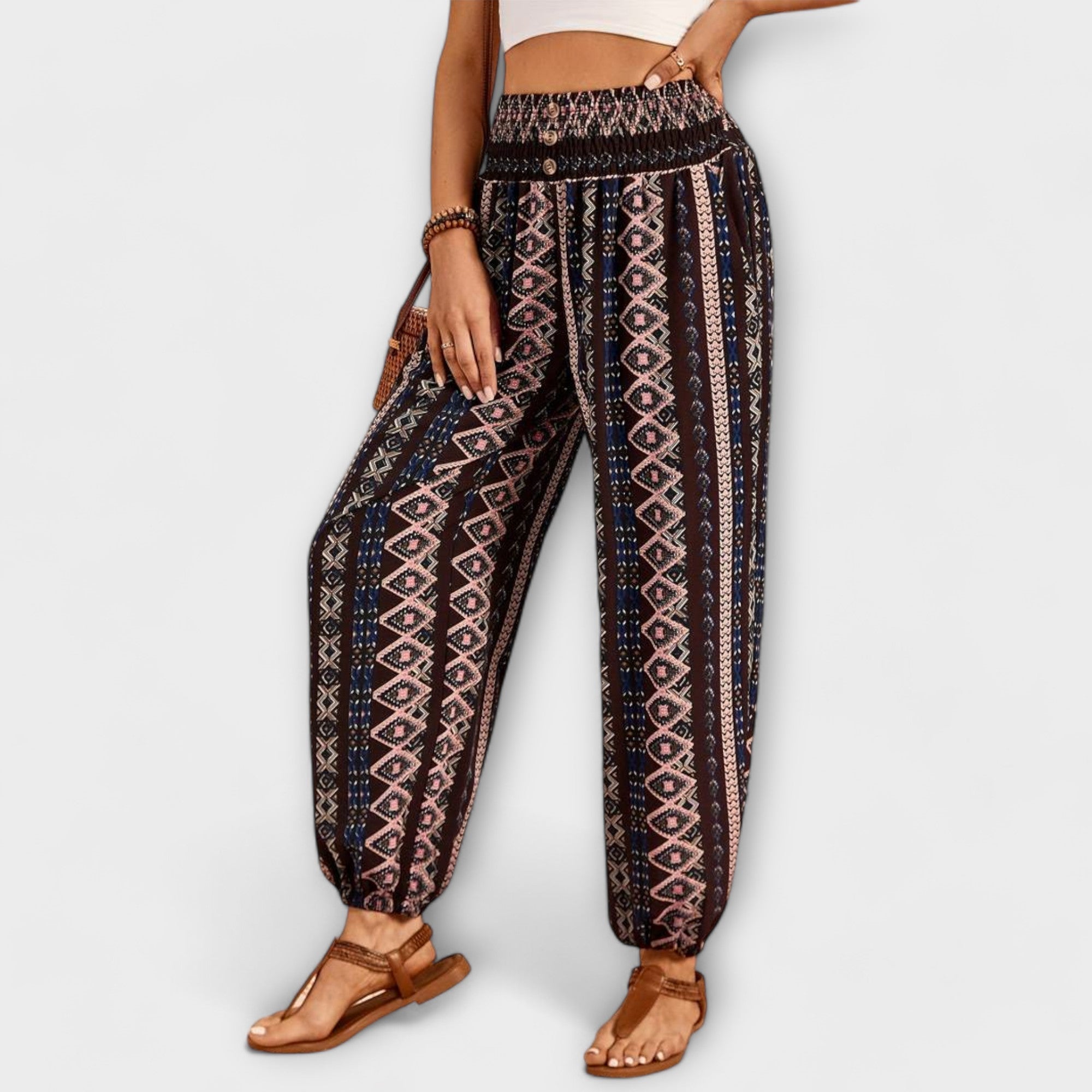 Boho Tribal Print Pants