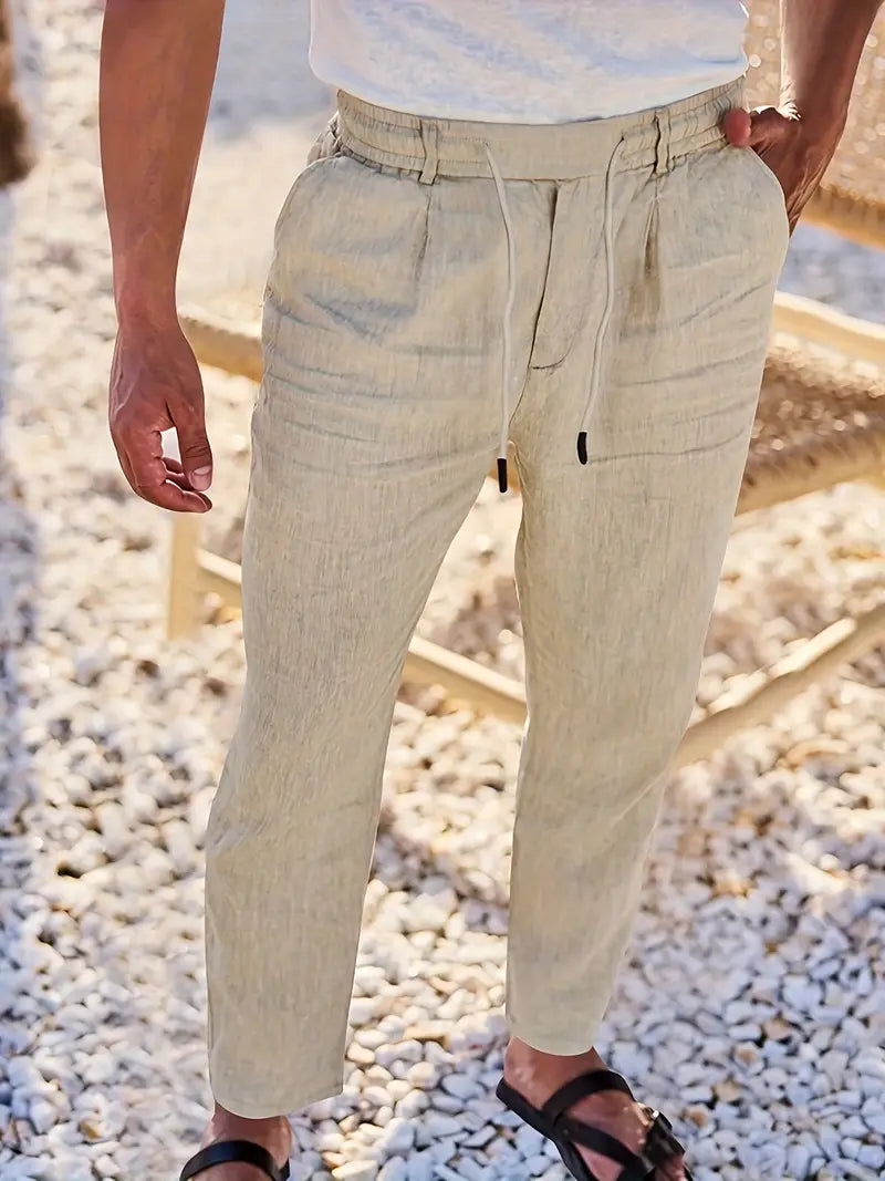 Relaxed Linen Summer Pants