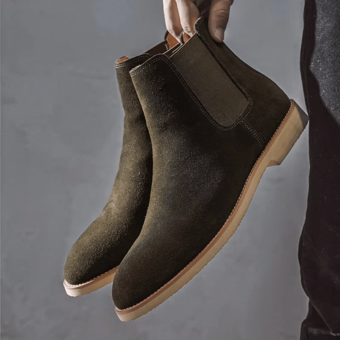Modern Suede Ankle Boots