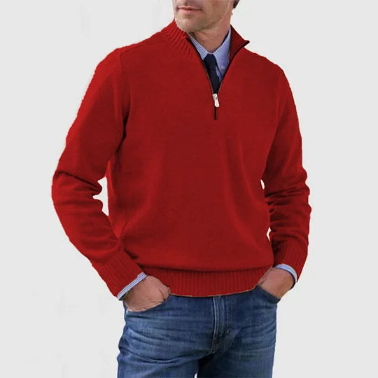 Timeless Zip-Up Knit