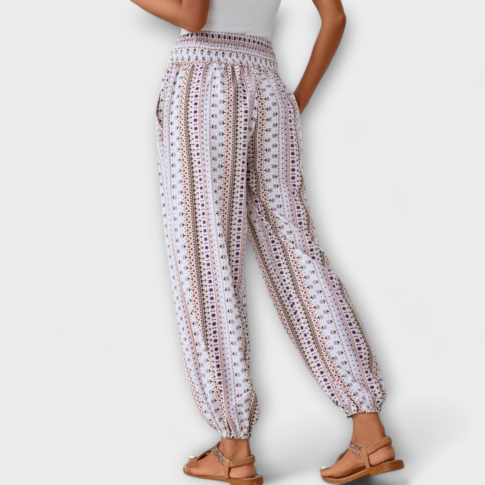Boho Tribal Print Pants