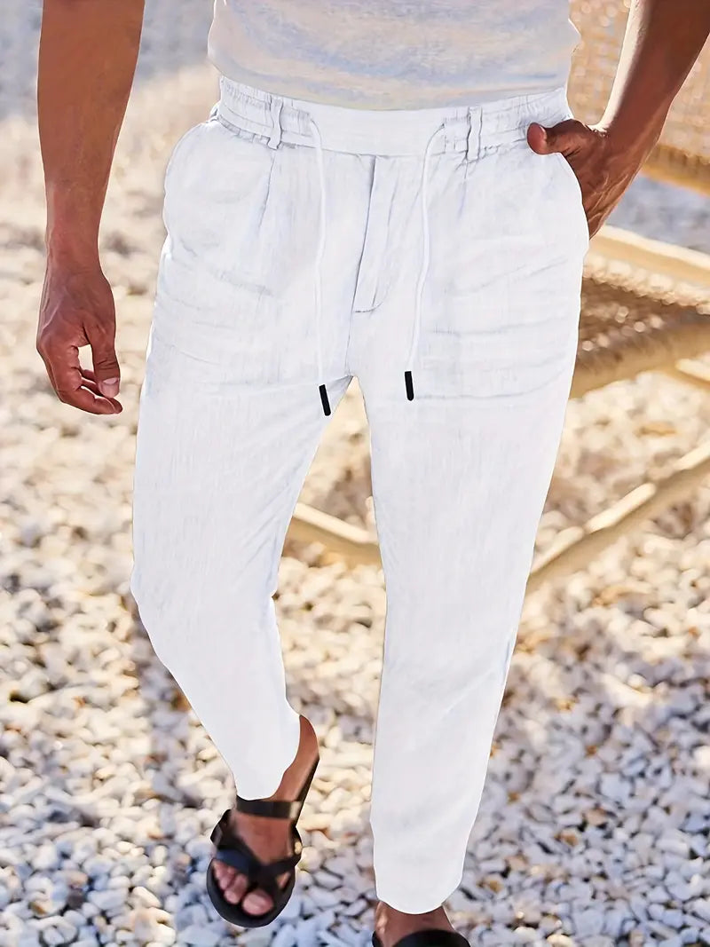 Relaxed Linen Summer Pants