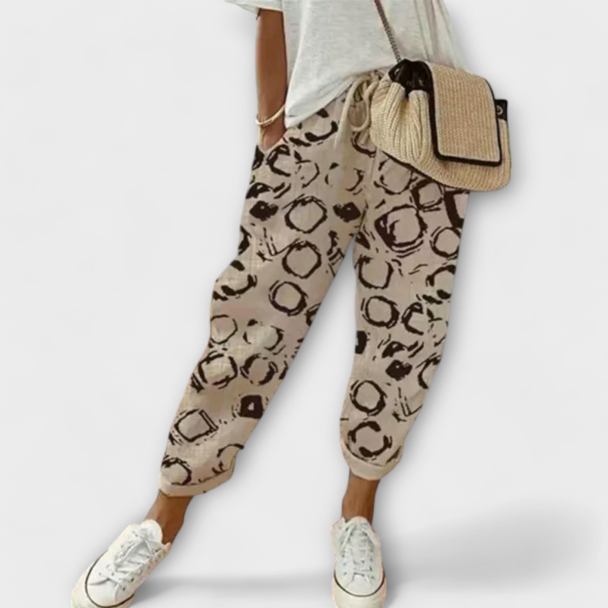 Boho Pattern Relaxed Pants