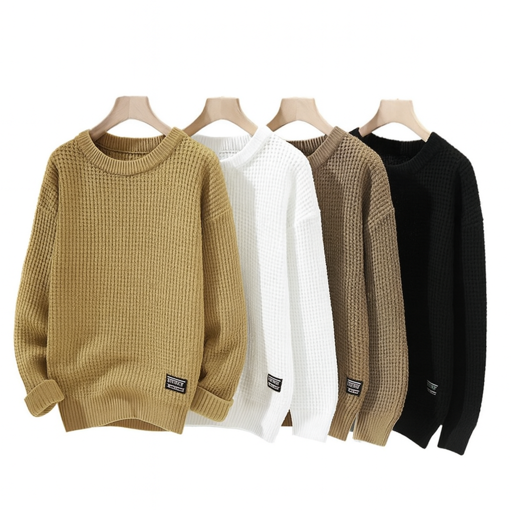 Timeless Textured Knit Sweater
