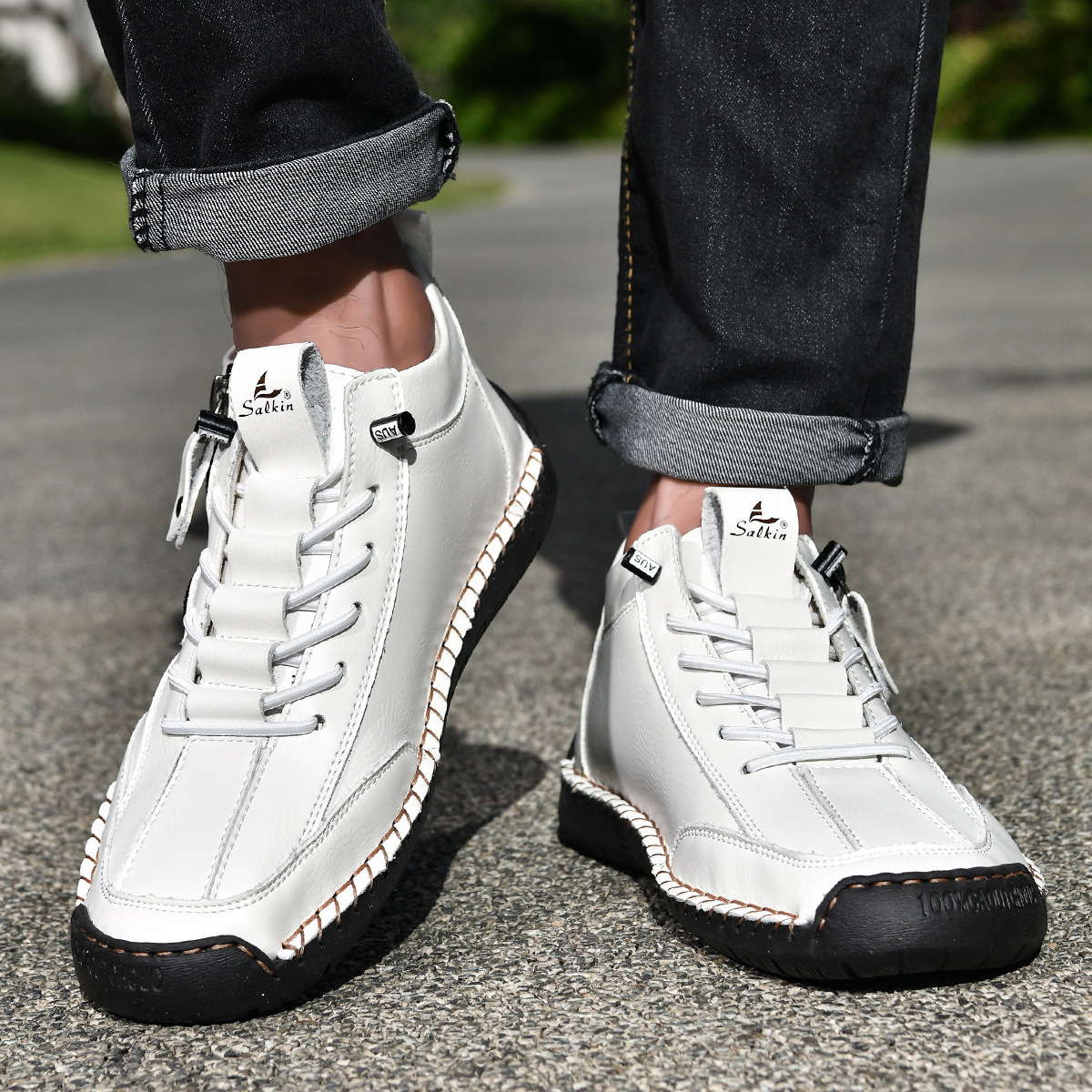 Nubuck Comfort Ankle Shoes