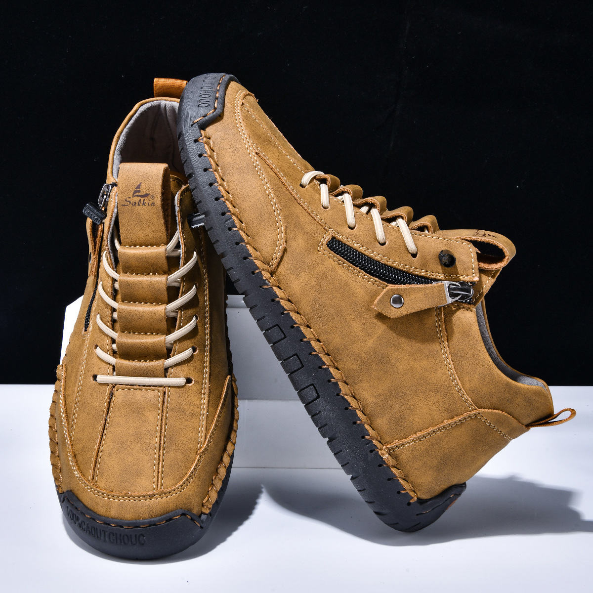 Nubuck Comfort Ankle Shoes