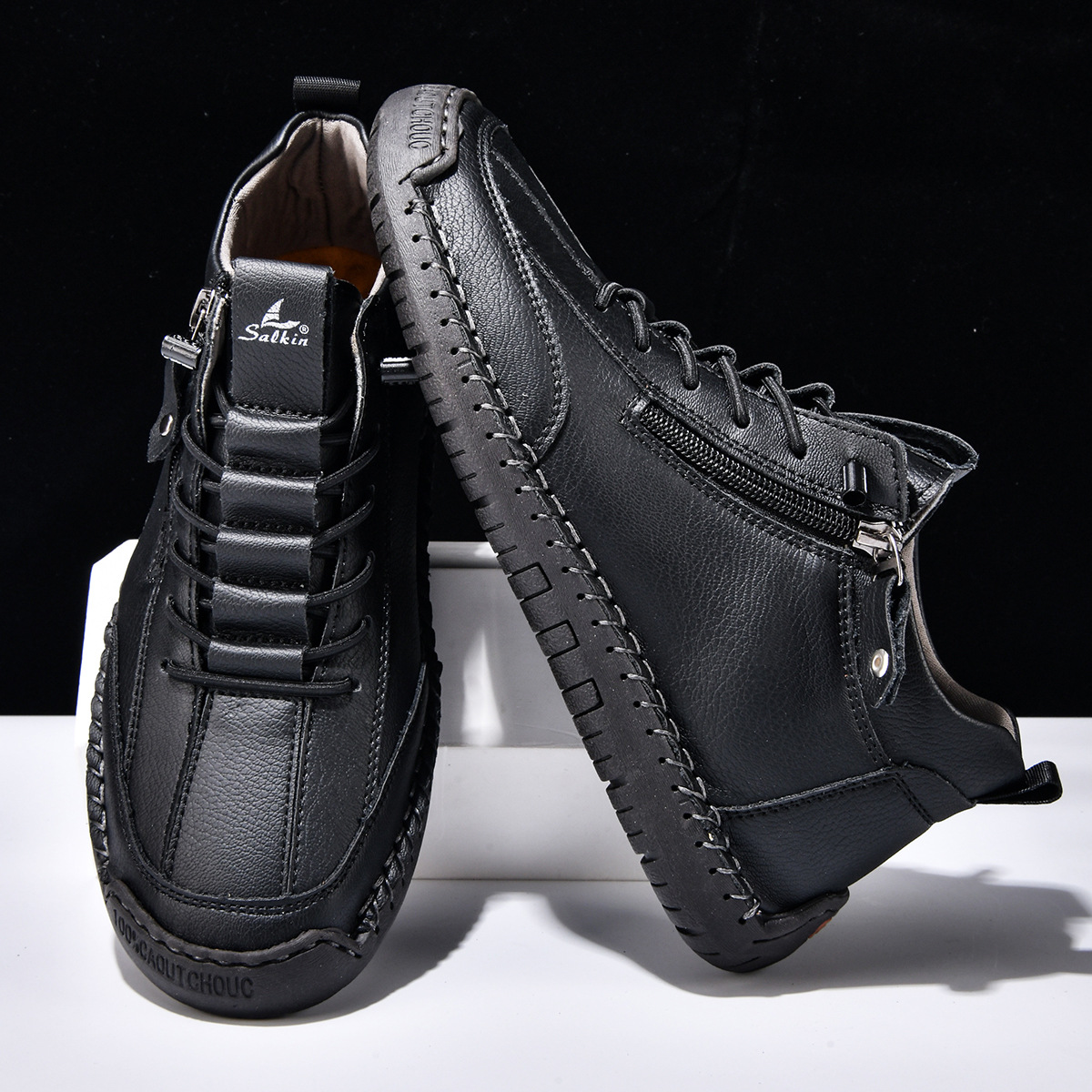 Nubuck Comfort Ankle Shoes