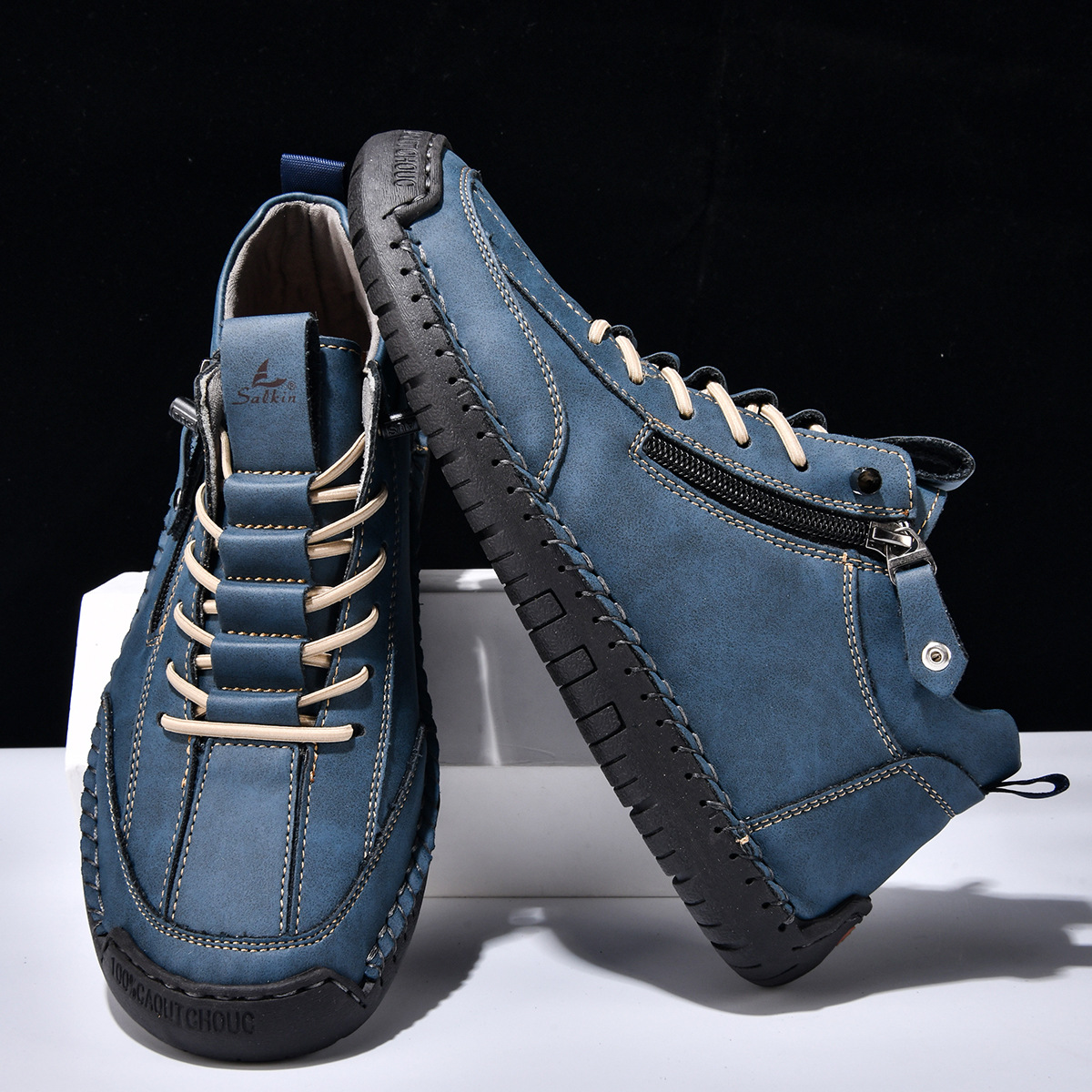 Nubuck Comfort Ankle Shoes