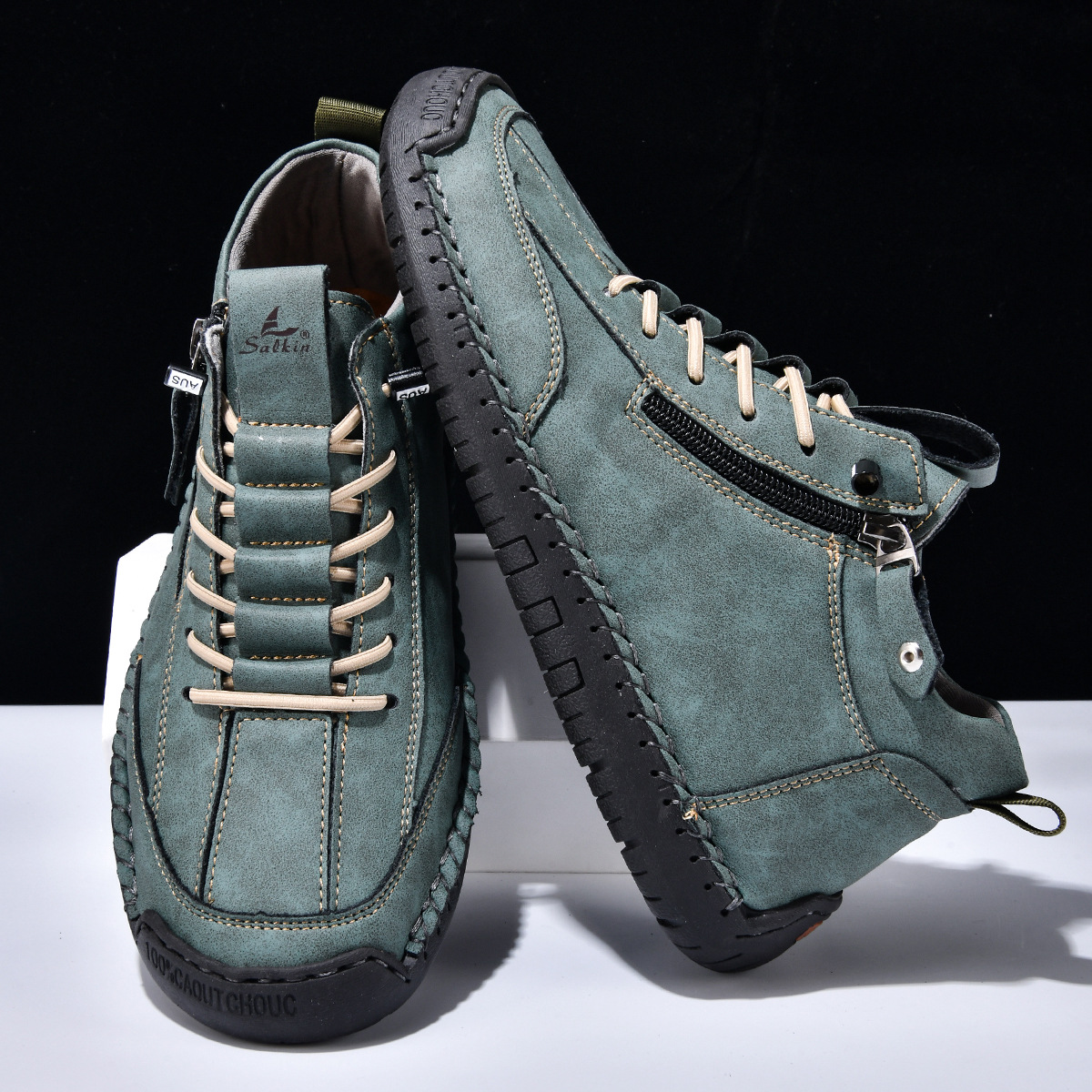 Nubuck Comfort Ankle Shoes