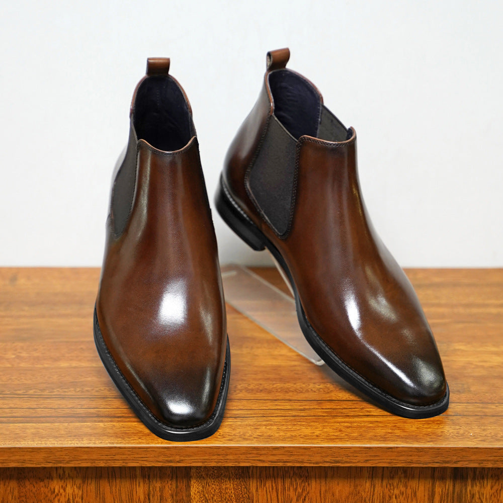 Classic Brown Chelsea Boots