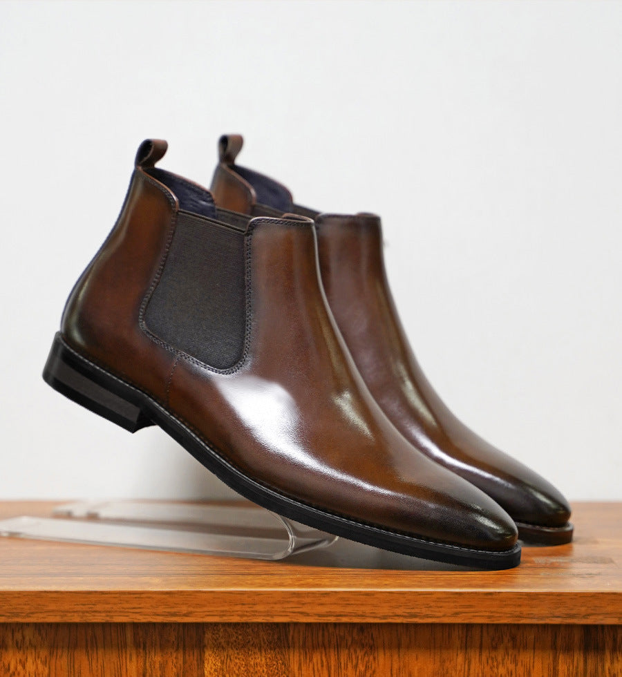 Classic Brown Chelsea Boots
