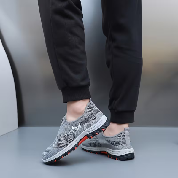 Lightweight Knit Slip-On Sneakers