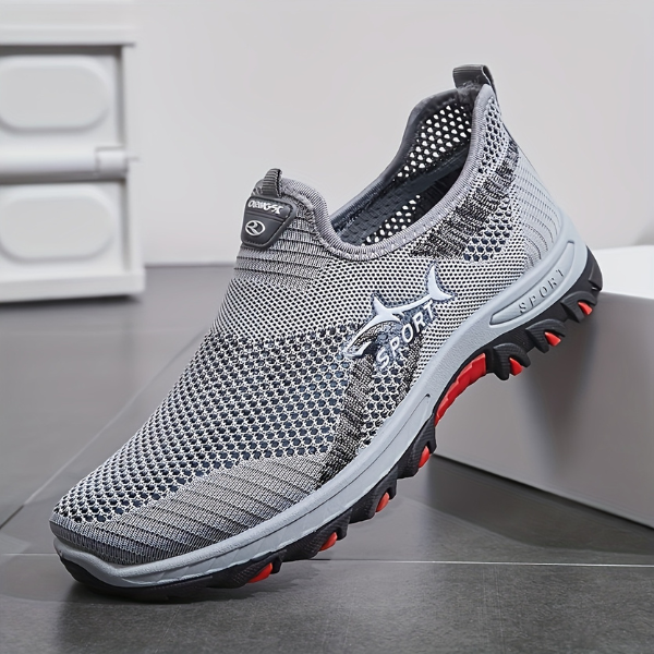 Lightweight Knit Slip-On Sneakers