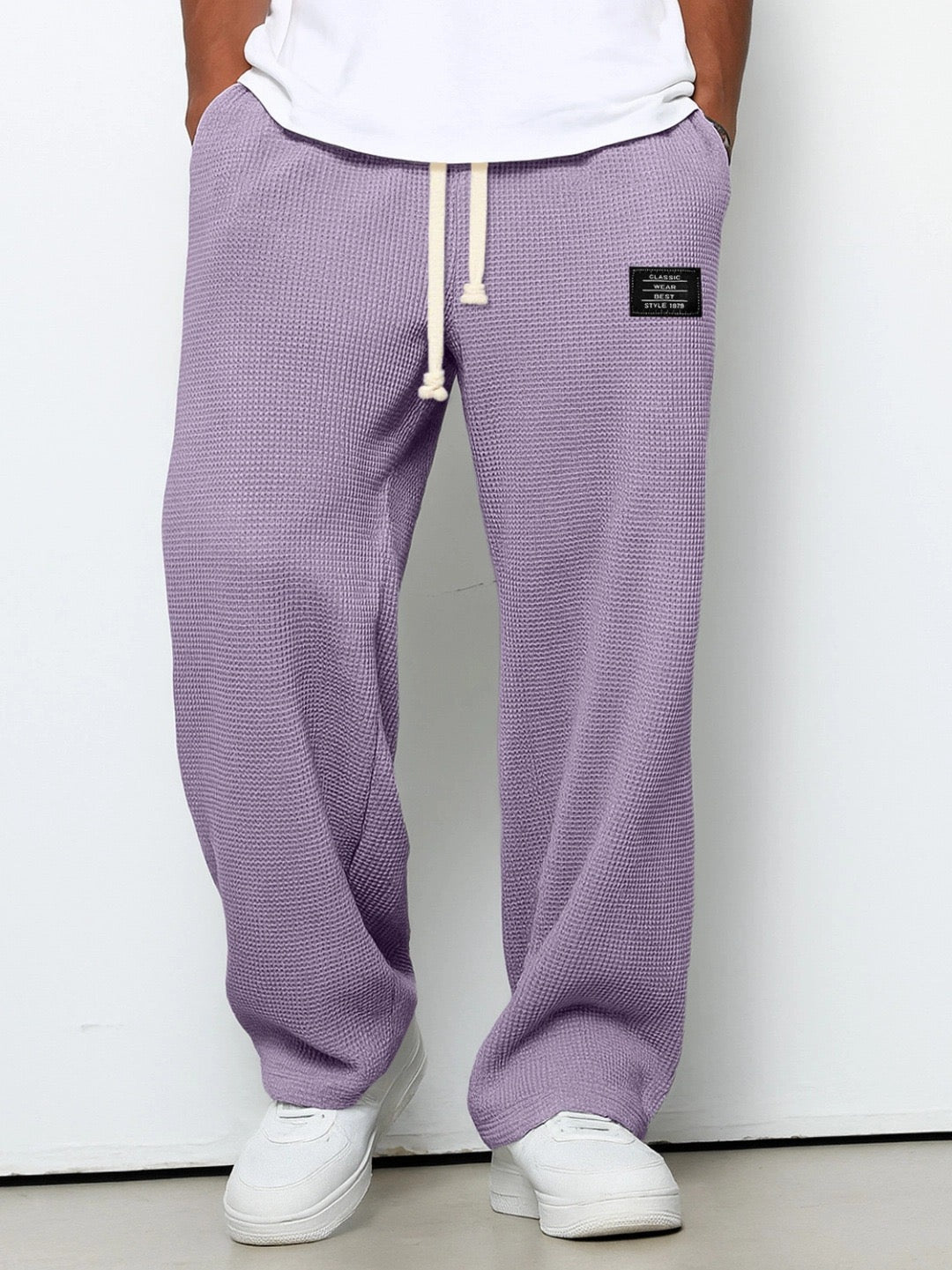 Relaxed Fit Drawstring Pants