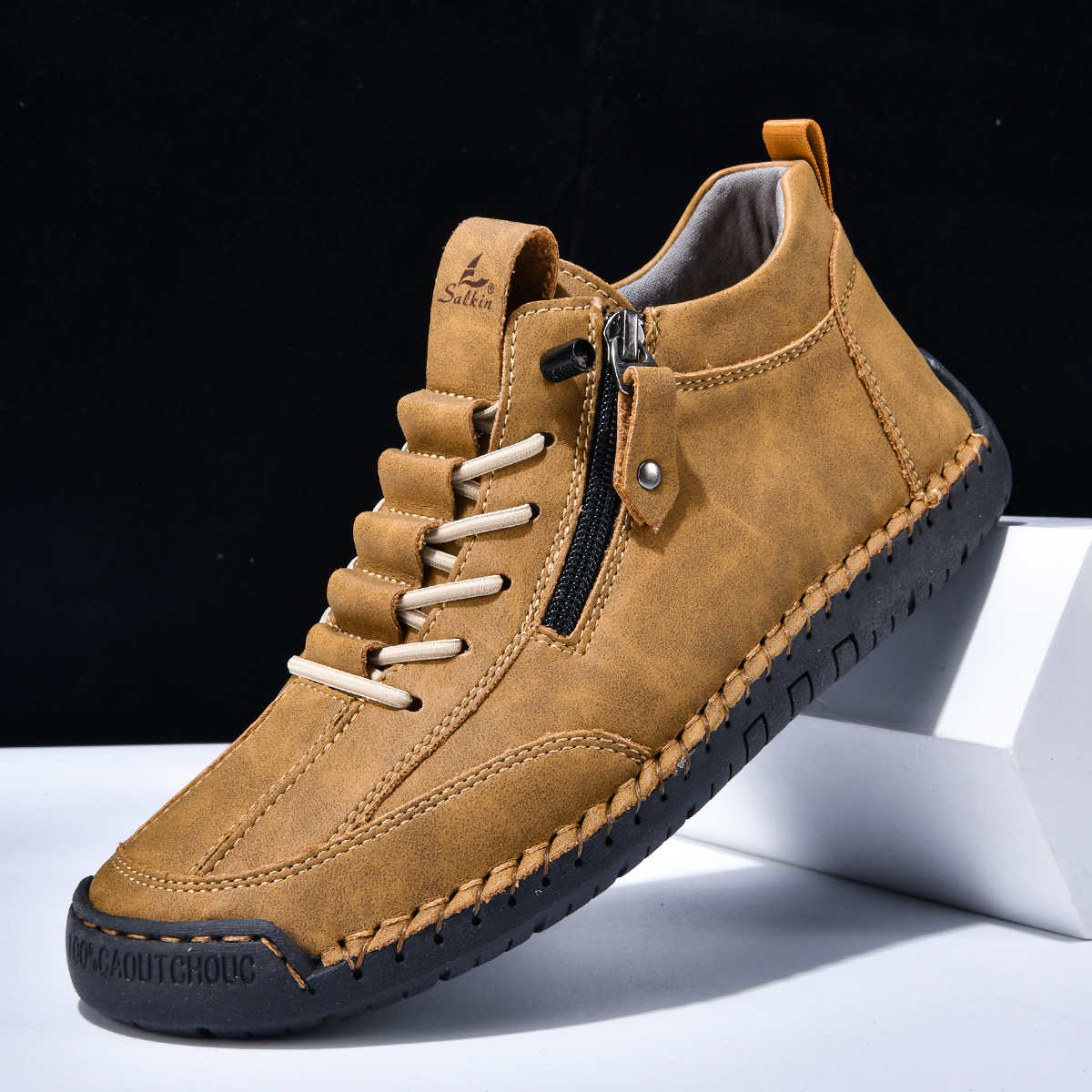Nubuck Comfort Ankle Shoes