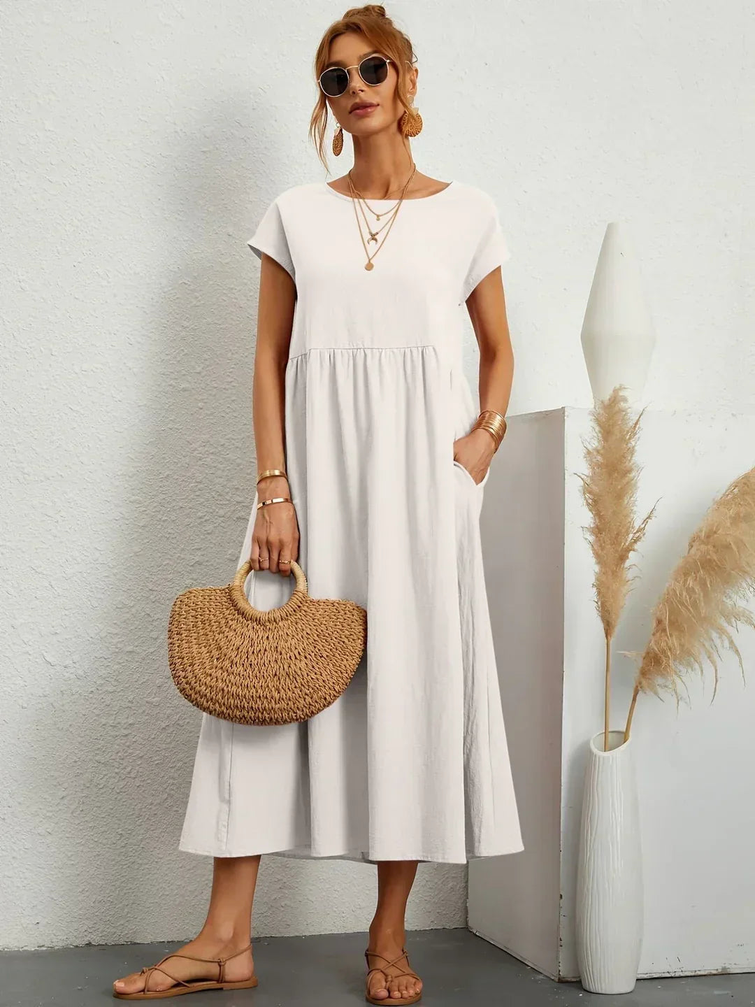 Simple Elegant Day Dress
