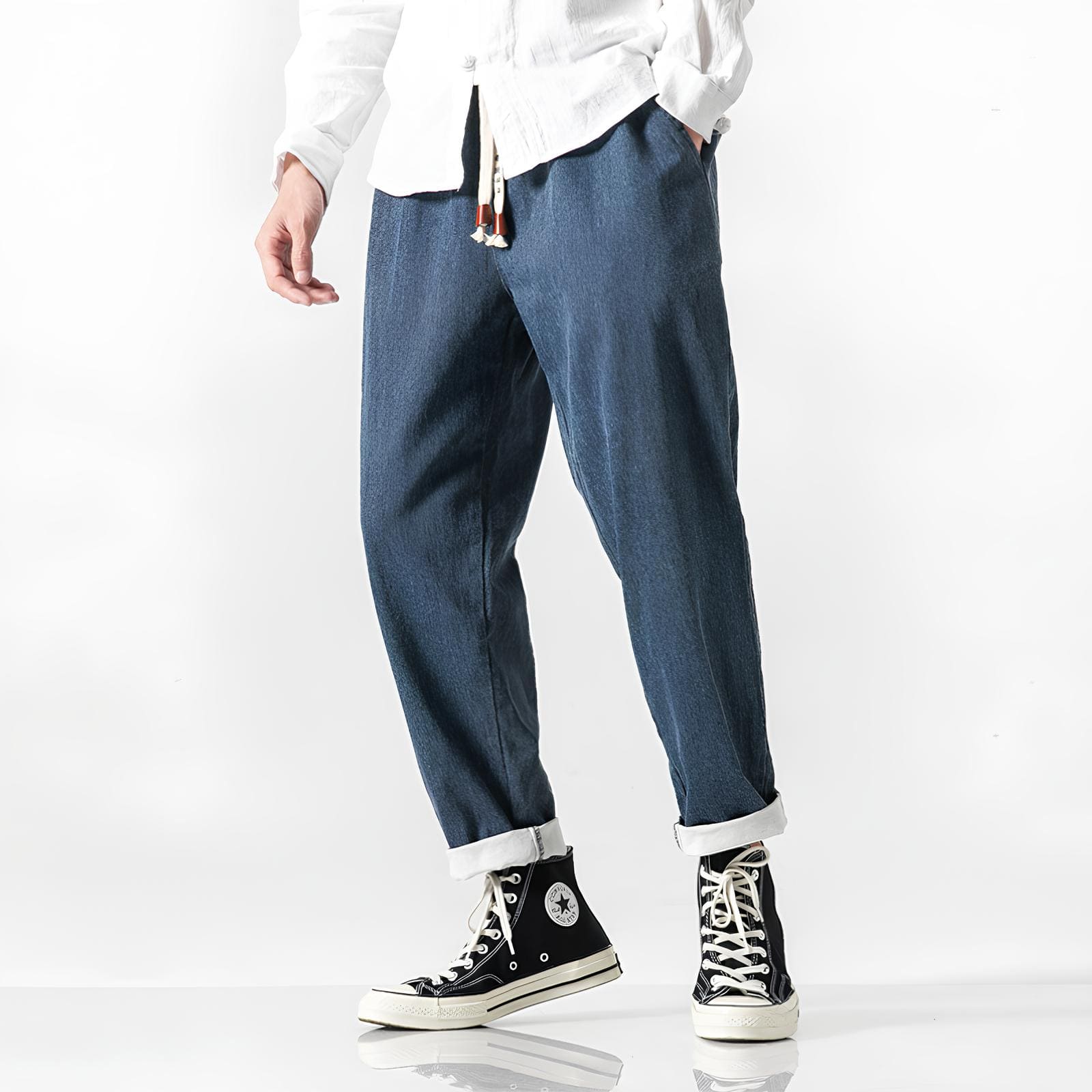 Relaxed Tapered Street Pants