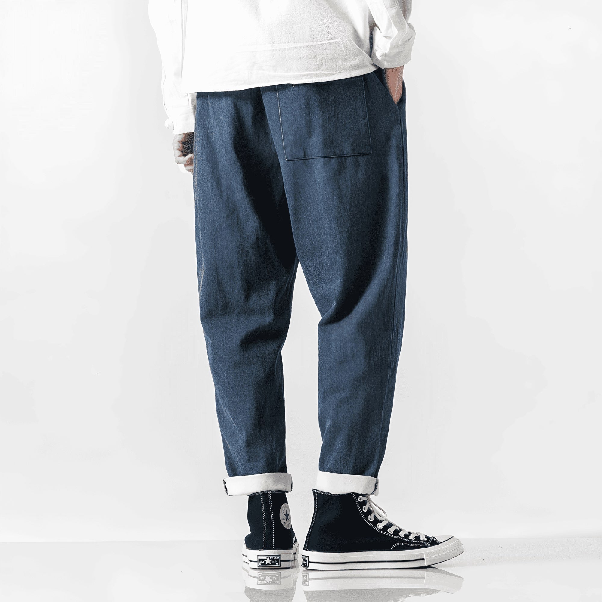 Relaxed Tapered Street Pants