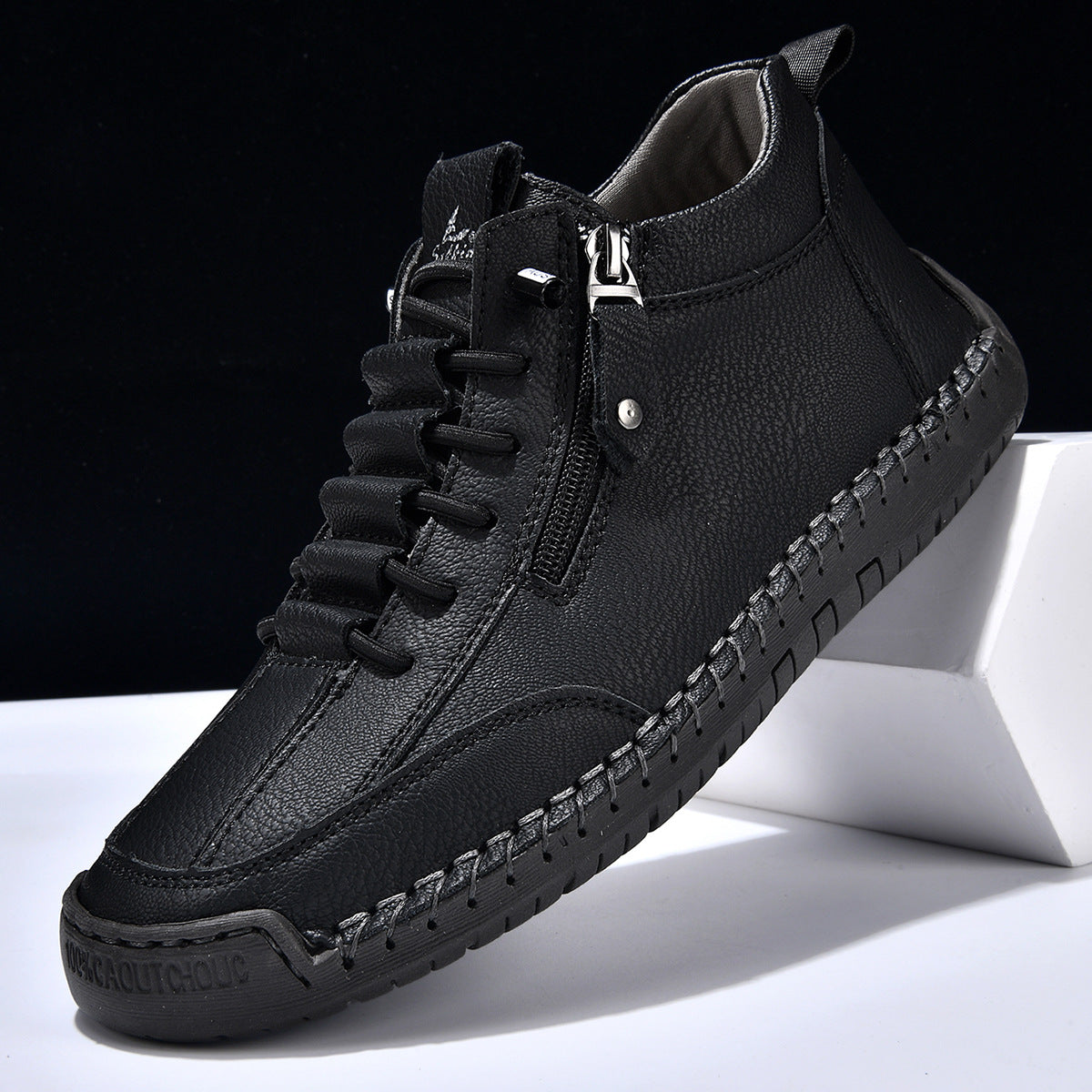 Nubuck Comfort Ankle Shoes