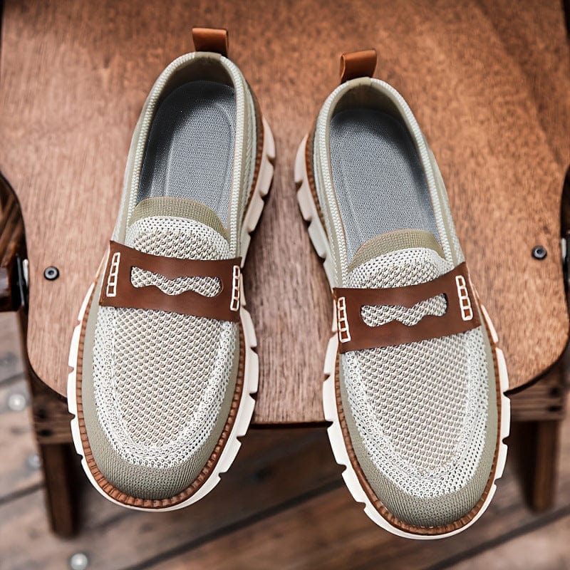 Smart Casual Knit Sneakers