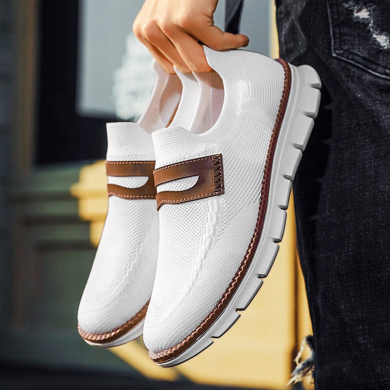 Smart Casual Knit Sneakers