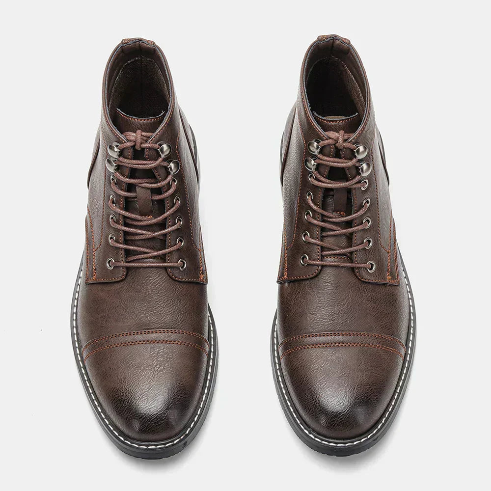 Heritage Leather Derby Boots