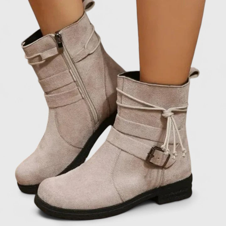 Chic Tassel Ankle Boots