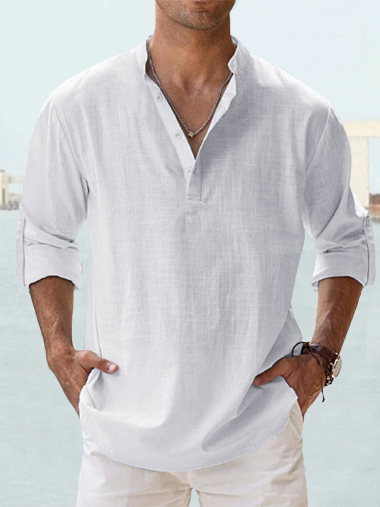 Classic Pure Linen Shirt