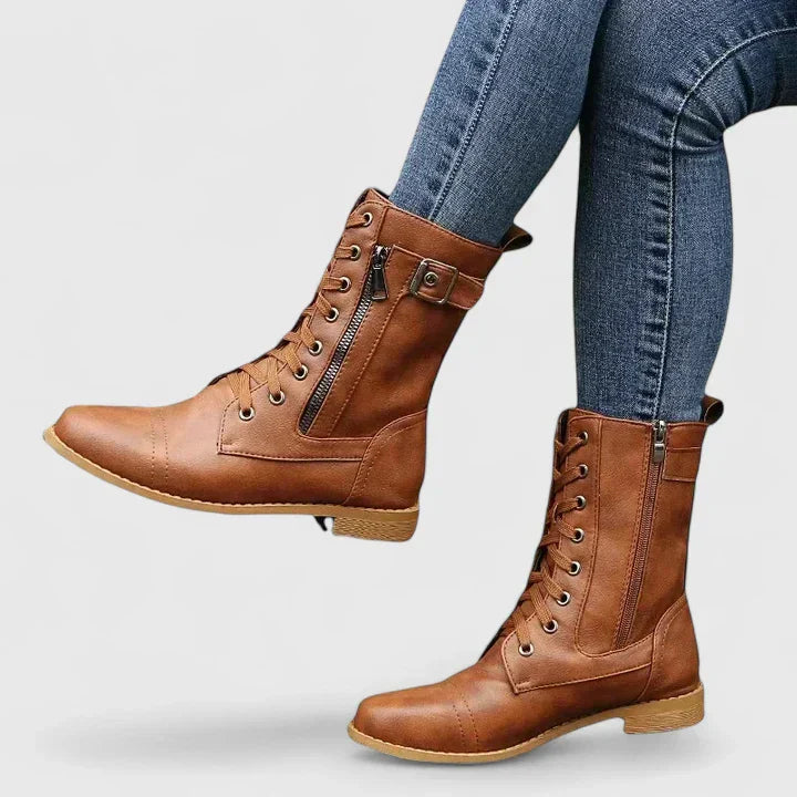 Classic Lace Comfort Boots