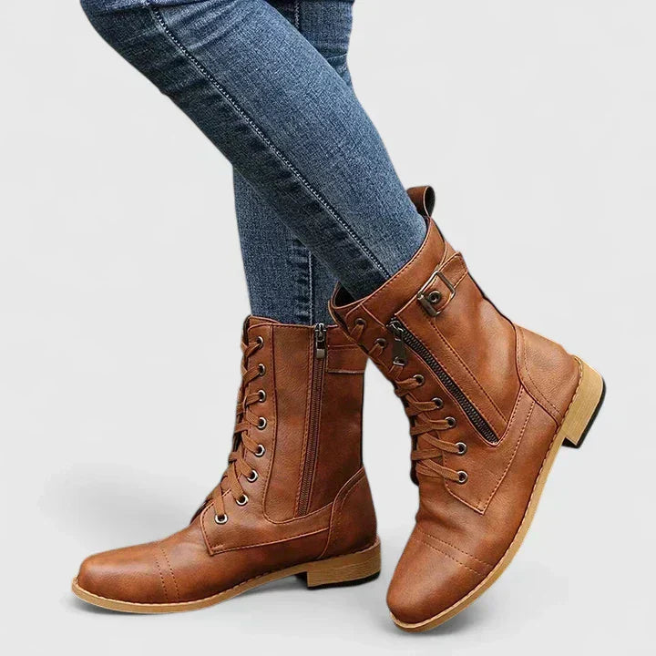 Classic Lace Comfort Boots