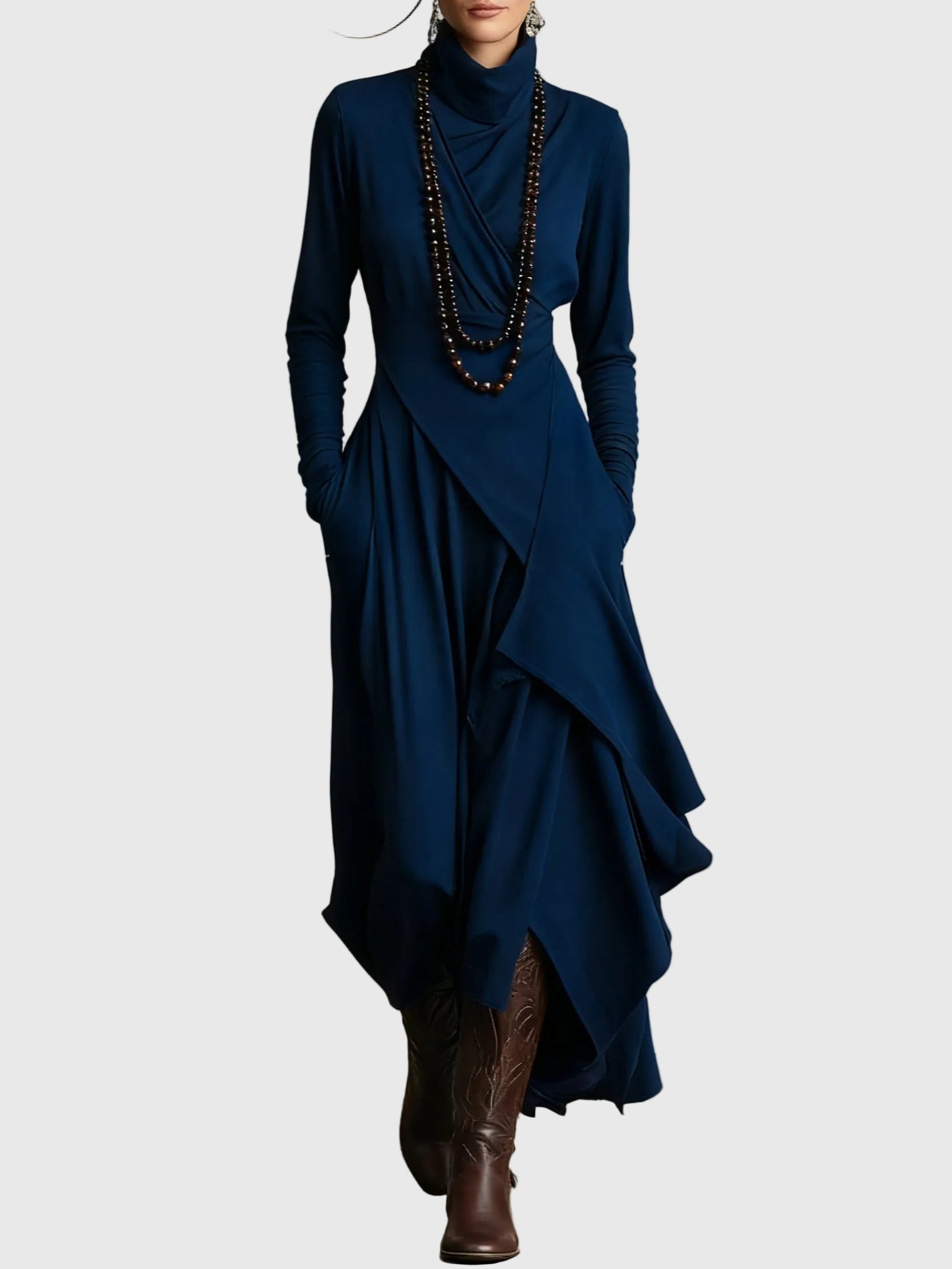 Maxi Pleated Dress