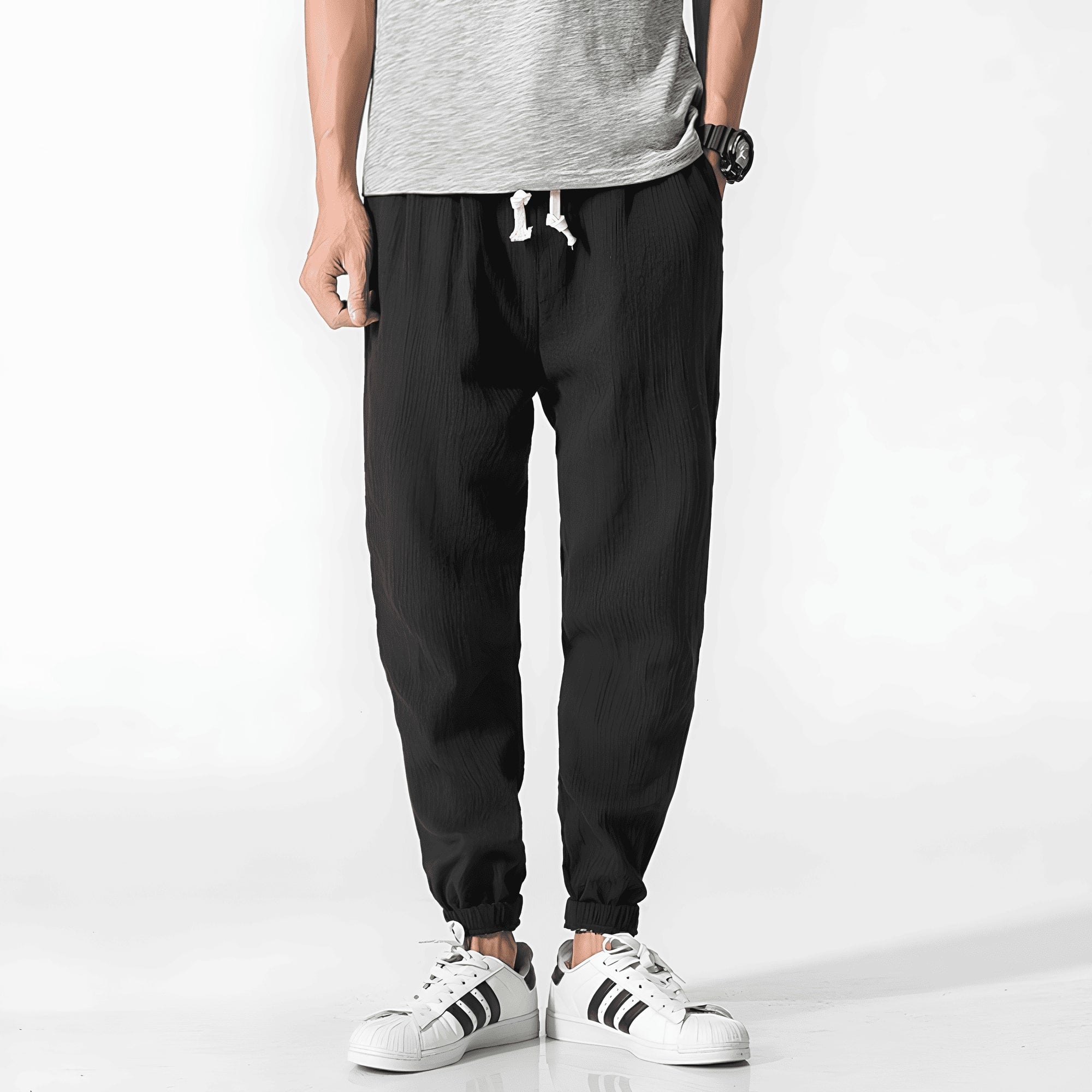 Relaxed Tapered Jogger Pants