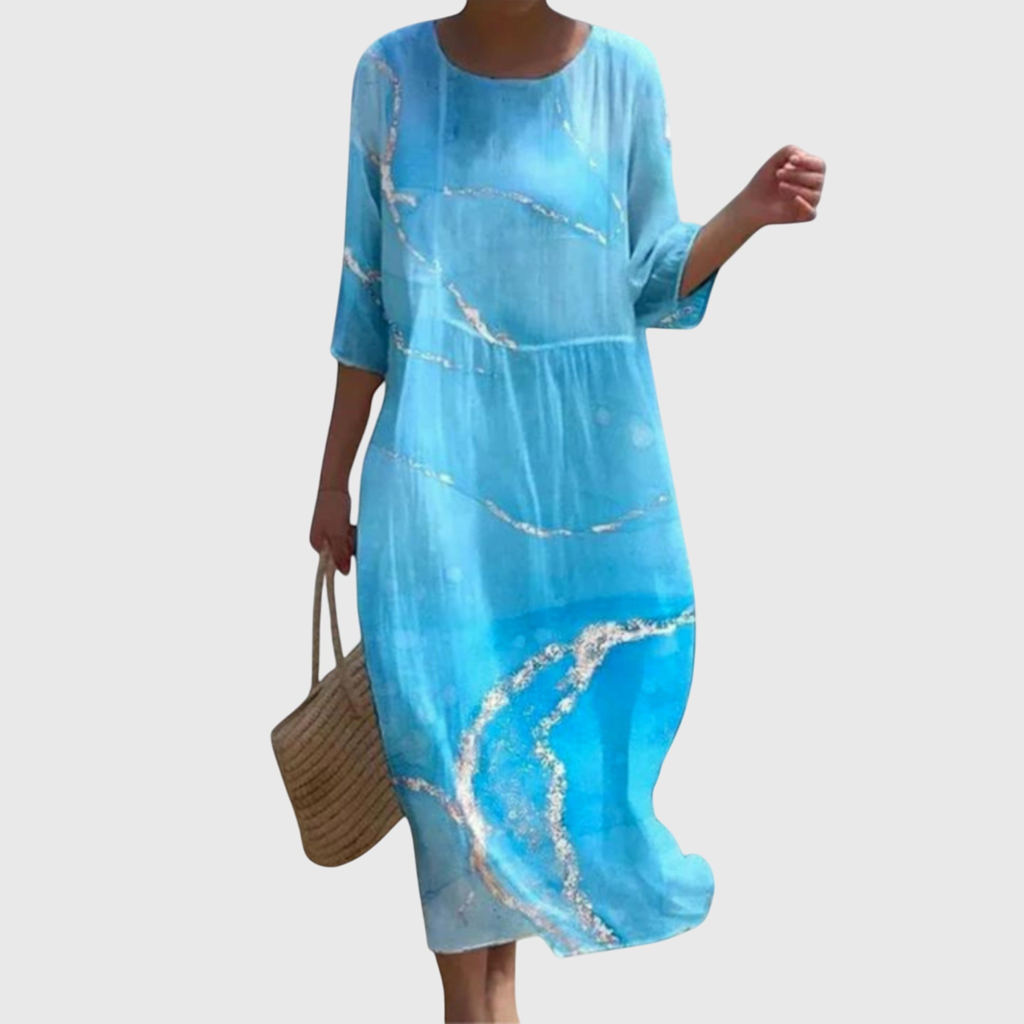 Stylish Floral Maxi Dress