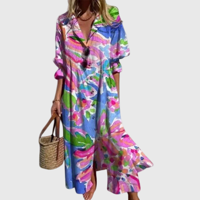 Elegant Bohemian Maxi Dress